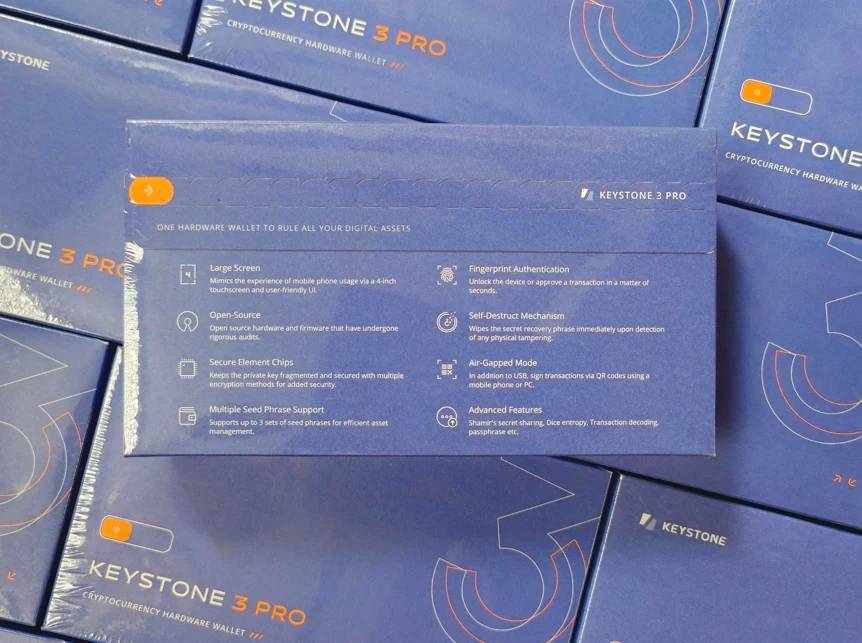 Ví lạnh Keystone lộ khóa gốc, cảnh báo ví giả tại Việt Nam